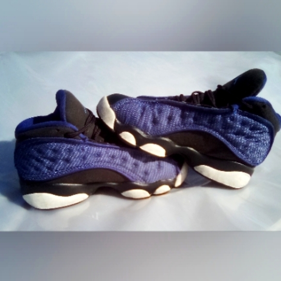 Jordan 13s "Brave Blue" Sz. 11C - Picture 4 of 10